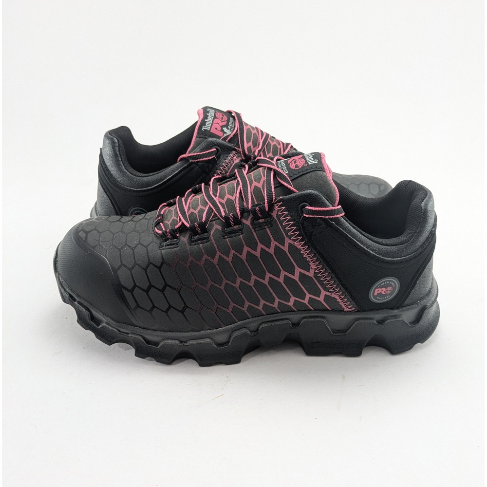 Womens TIMBERLAND PRO Powertrain Sport SD+ Alloy Toe Work Sport Shoes Size 9.5